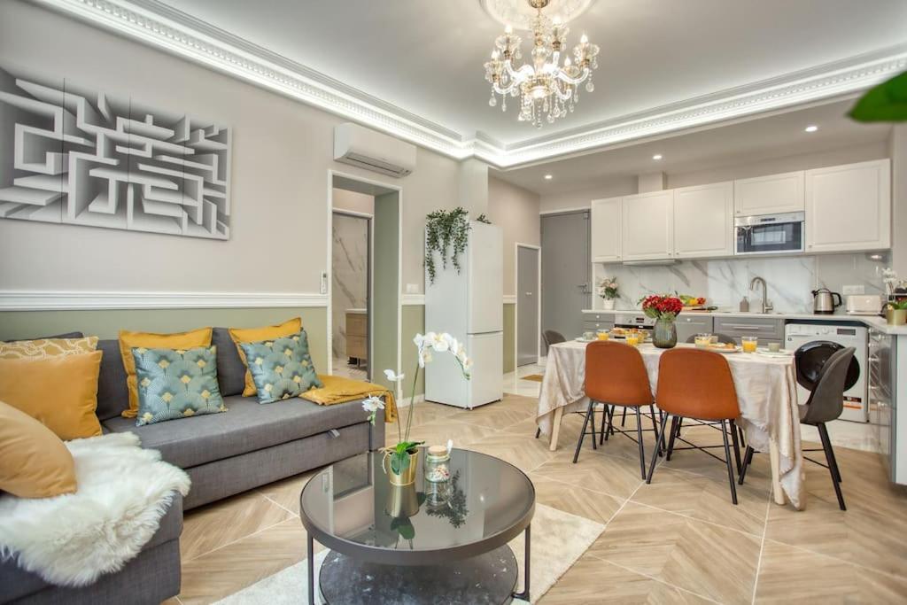 Charming Apart New 2 Bedrooms With Aircon Paris Luaran gambar