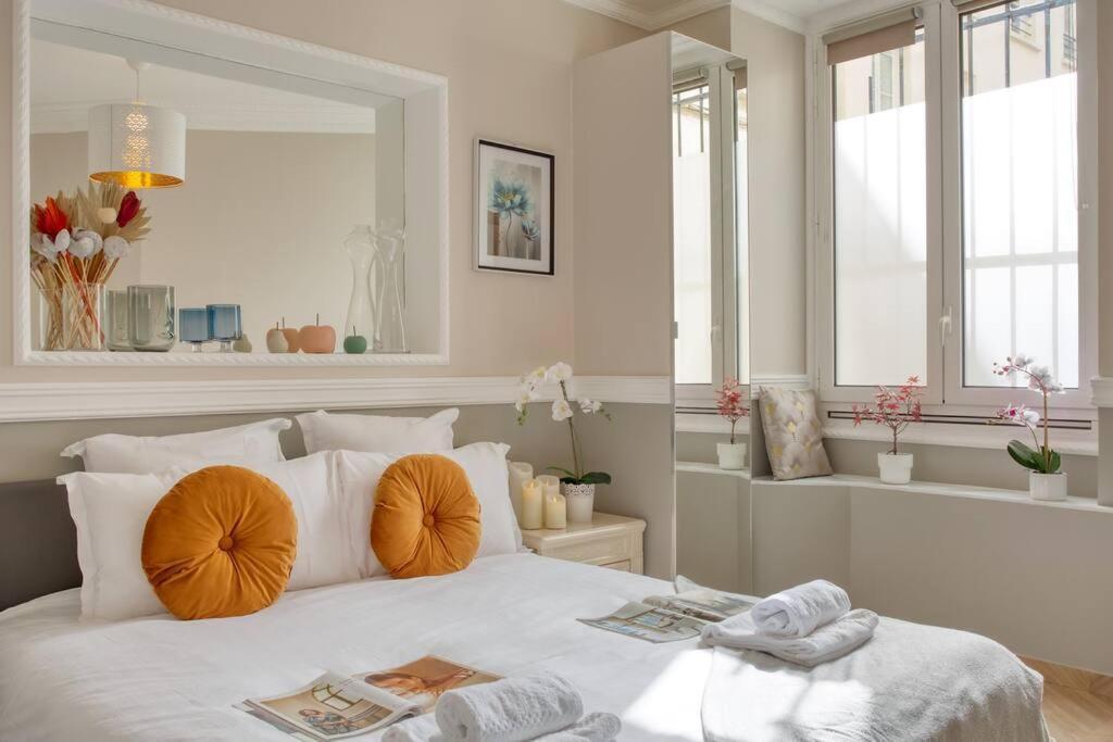 Charming Apart New 2 Bedrooms With Aircon Paris Luaran gambar