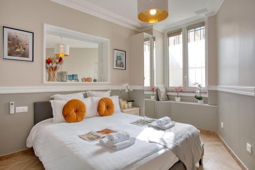 Charming Apart New 2 Bedrooms With Aircon Paris Luaran gambar